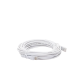 Cable de Parcheo Ultra Slim Con Bota Flexible UTP Cat6 - 10m Blanco Diámetro Reducido