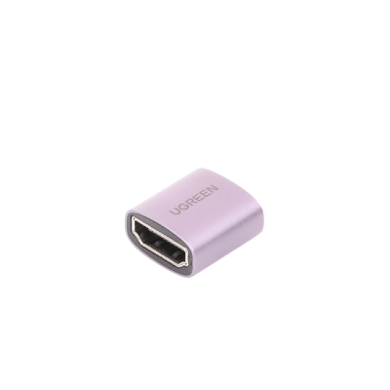 Adaptador HDMI 2.1 8K@60Hz / 8K@60Hz / Compatible con eARC, HEC, HDCP, 3D, HDR / Dolby Atmos / Dolby Visión / 7.1 5.1 Canales de Audio / DTS / Hembra a Hembra / Máxima Durabilidad / Carcasa de Aluminio