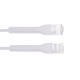 Cable de Parcheo Ultra Slim Con Bota Flexible UTP Cat6 - 5 m Blanco Diámetro Reducido