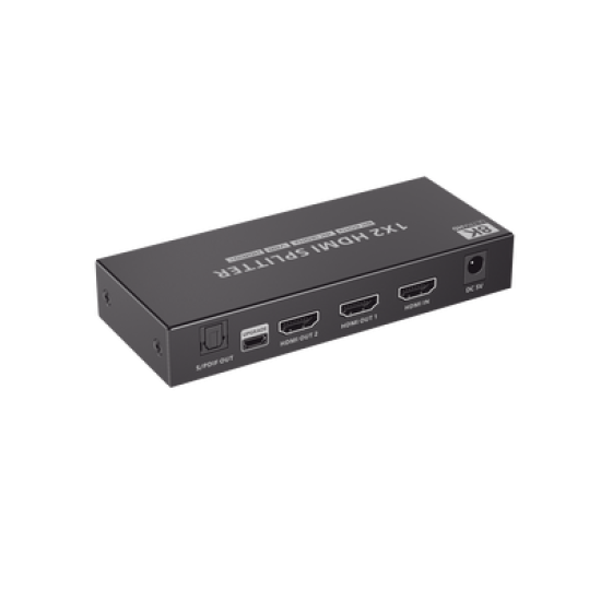Splitter HDMI 1x2 | Velocidad de trasmisión 48 Gbps| Resolución 8k | Salida de audio| HDCP 2.3