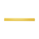 Canaleta Ranurada de PVC sin Tapa, Tipo H (Tapa Abisagrada), 2 in de Ancho, 2 in de Alto y 1828.8 mm de Largo, Color Amarillo
