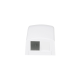 Caja de Montaje en Superficie, Para 2 Módulos Keystone, Color Blanco