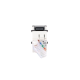 Jack UltraMAX Cat5e, UTP, Tipo Keystone, Color Negro, Punch Down