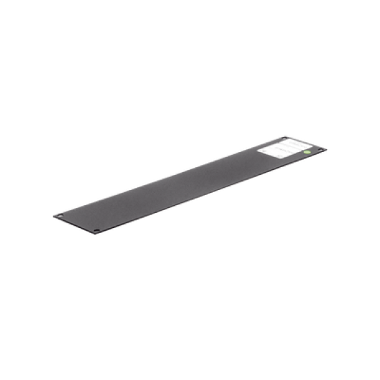 Tapa Ciega para Rack de 19in,  de 2UR, Color Negro