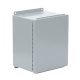 Gabinete de Bisagra Continua NEMA 12; IP66 de Uso en Intemperie, 305 x 254 x 203 mm, De Acero, Color Gris