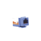 Conector Jack Estilo Leadframe, Tipo Keystone, Categoría 5e, de 8 posiciones y 8 cables, Color Azul