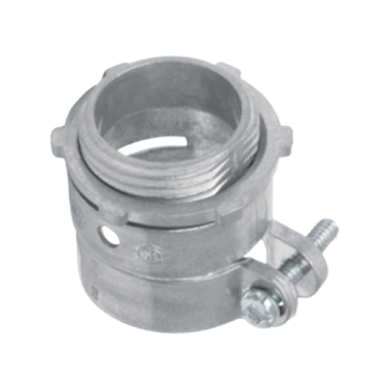 Conector recto para tubo flexible 1/2
