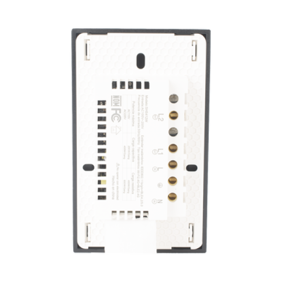 (Wifi) Apagador switch inalámbrico WIFI, control de 2 regresos de carga, 110V