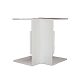 Esquinero Interior Color Blanco de PVC Auto Axtinguible, Para Canaleta TMK-4577 (5520-02001)