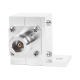 Protector RF Coaxial Para 1.5 a 700 Mhz Con Conectores N Hembra en Ambos Lados Con Ceja Lateral, 10 Años de Garantía