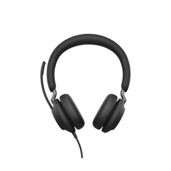 Jabra Jabra Evolve 2 40, Auricular stereo versión UC con aislamiento de ruido, conexión USB-A y indicador de ocupado (Busylight) (24089-989-999) 