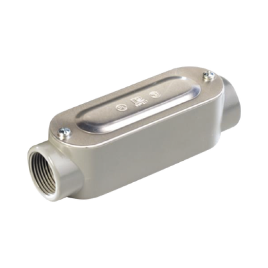 Caja oval roscada tipo C de 1 1/4