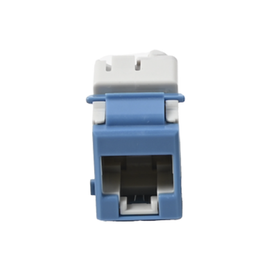 Jack UltraMAX Cat6A, UTP, Tipo Keystone, Color Azul, Punch Down