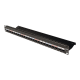 Patch Panel Z-MAX, de 24 puertos, Modular (vacío), Plano, 1UR
