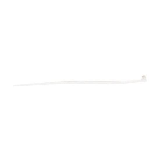 Cincho de plástico, Color Natural, 4.8 x 200 mm, Ideal para sujeción de cables (Bolsa con 100 piezas) 