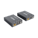 Kit Extensor HDMI con KVM | 70m | 4K2K@60Hz | 4:4:4 |  HDMI2.0b y HDCP 2.2 | Salida de Audio 3.5mm | Admite PoC | Admite USB 1.1