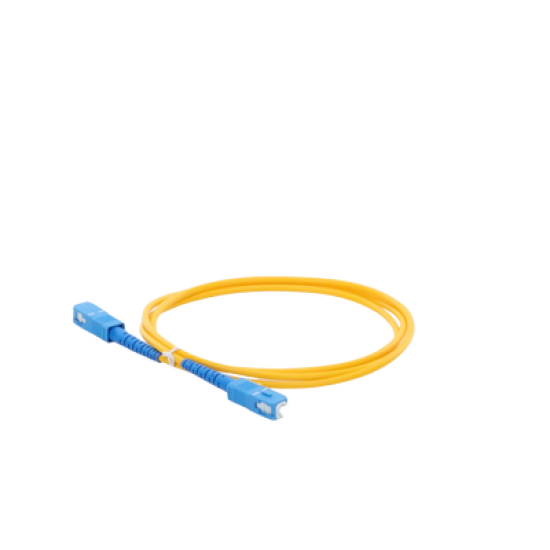Jumper de Fibra Óptica Monomodo SC/UPC-SC/UPC Simplex de 1 metro, 3mm