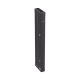 Organizador Vertical PatchRunner™, Doble (Frontal y Posterior), Para Rack Abierto de 45 Unidades, 6in de Ancho, Color Negro