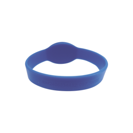 Brazalete de PROXIMIDAD  125 Khz (TIPO EM), 74 mm   Diametro, color azul