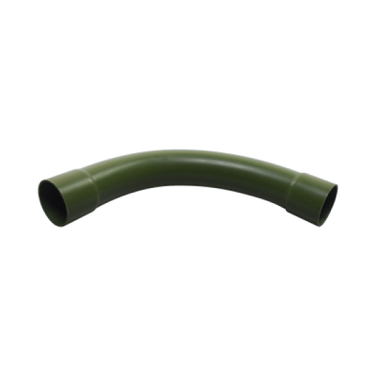 Curva de 90 PVC Conduit pesado de 2