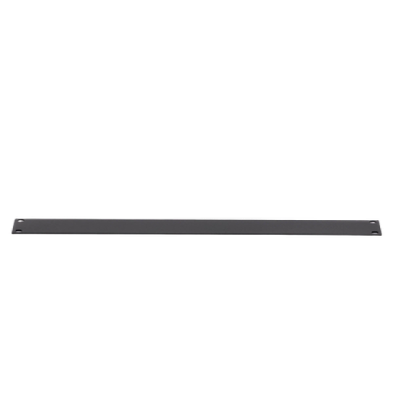 Tapa Ciega para Rack de 19in, de 1UR, Color Negro