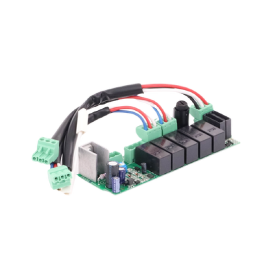 Tarjeta Para Conexión de 2 Baterías de Respaldo 12V–1.2 Ah / Compatible con Cuadros de Mando Para Motores Abatibles  CAME
