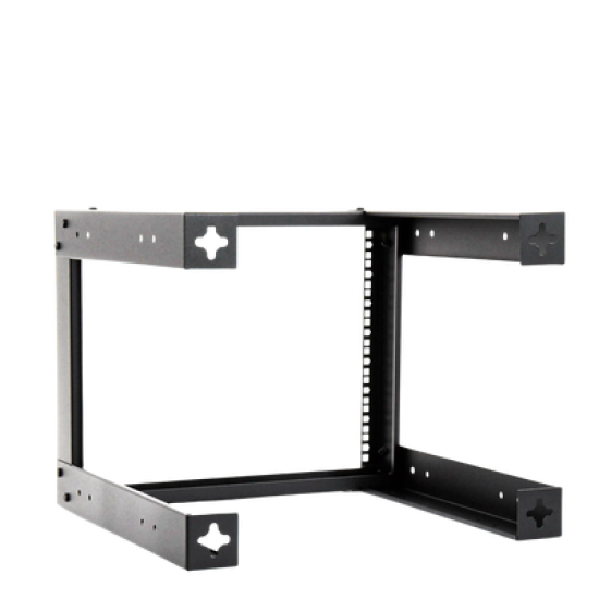 Rack Abierto de montaje en Pared, de 19in, 8 Unidades de rack