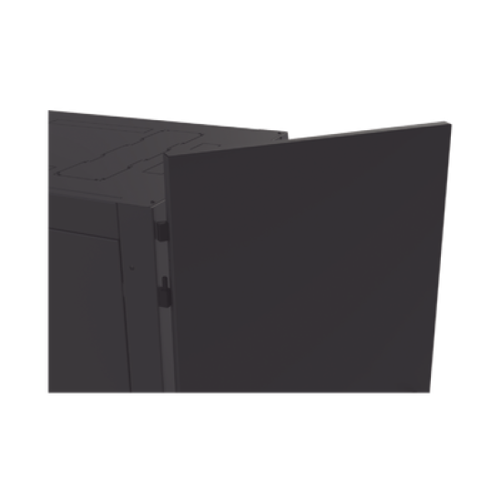 Gabinete Profesional para Telecomunicaciones de 24UR, 600 mm de Ancho x 1000 mm de Profundidad, Se envía el Gabinete Armado.