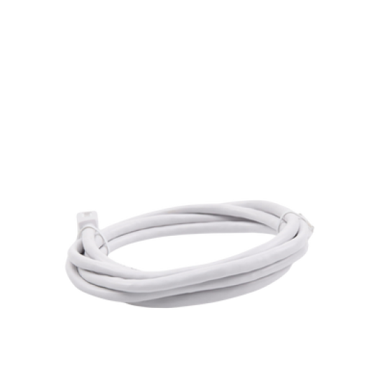 Patch Cord Cat6A 10G blindado  2M ( 6.25 ft ) BLANCO