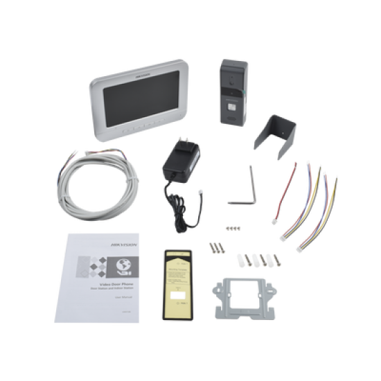 Kit de Videoportero Analógico con Pantalla LCD a Color de 7