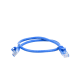 Cable de parcheo UTP Cat6 - 0.5 m - azul