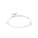 Cable de Parcheo TX6, UTP Cat6, Diámetro Reducido (28AWG), Color Blanco Mate, 7ft 