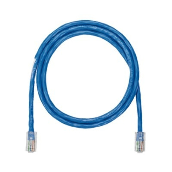 Cable de parcheo UTP Categoría 5e, con plug modular en cada extremo - 1 m. - Azul Cable de parcheo UTP Categoría 5e, con plug modular en cada extremo - 1 m. - Azul