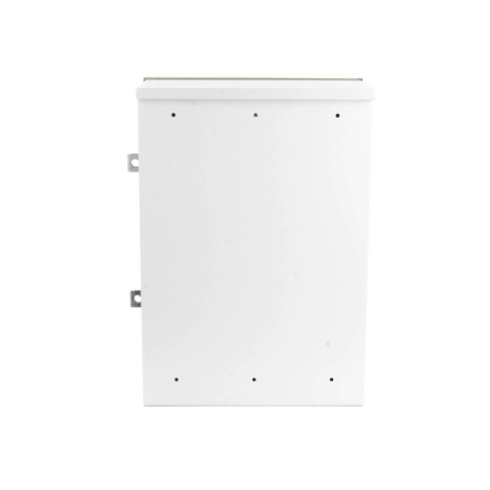Gabinete para instalación de 2 Baterías PL110D12, Fabricado en Lámina Galvanizada, Accesorios para piso o poste (No incluidos)