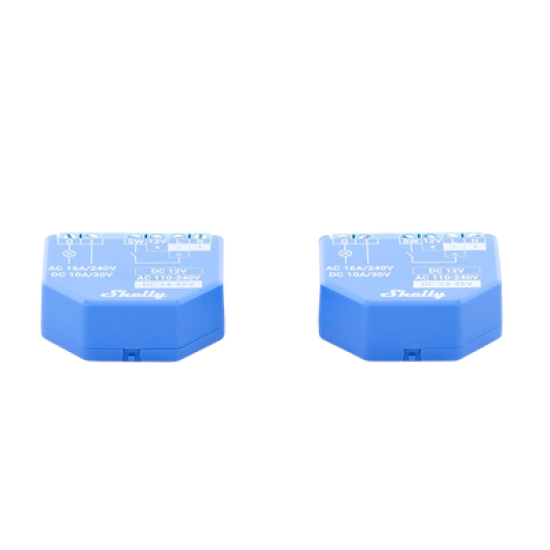 Relevador inalámbrico (par 2 piezas en la caja) inteligente 16A, 110-230 V, compatible con asistente de voz Alexa, Google Home