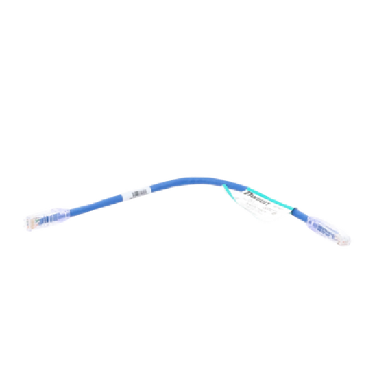 Cable de parcheo UTP Categoría 6, con plug modular en cada extremo - 1 ft (30.48 cm) - Azul
