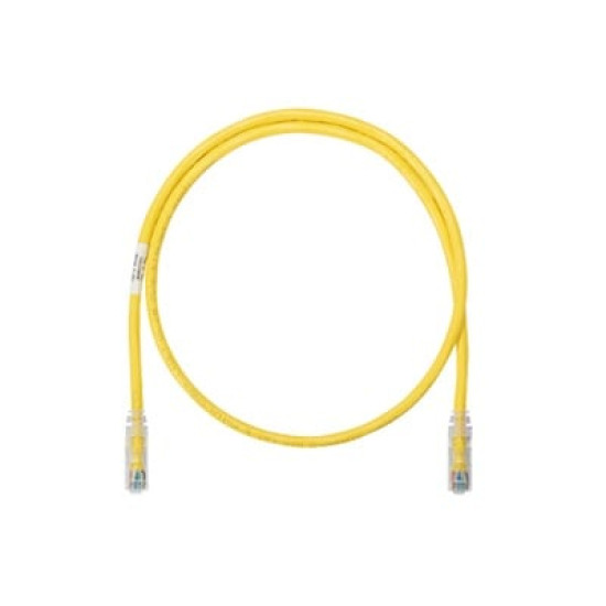 Cable de parcheo UTP Categoría 6, con plug modular en cada extremo - 2 m. - Amarillo Cable de parcheo UTP Categoría 6, con plug modular en cada extremo - 2 m. - Amarillo