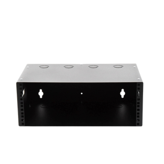 Gabinete para Montaje en Pared liviano, 4 Unidades de rack, Profundidad máxima de trabajo 250 mm, Se envía el Gabinete Armado.