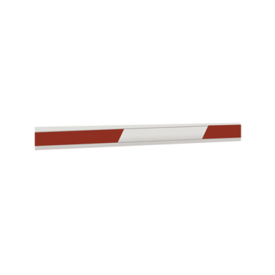 Brazo Rectangular de 7 mts para barrera FAAC 640