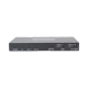 Splitter HDMI 1x2 | 4K@60Hz | Extractor de Audio | Down Scaler | HDR  4:4:4 | EDID | 18Gbps