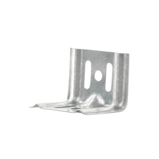 Ménsula económica MallaFils, para montaje en pared, para anchos de charola de 50 mm, con acabado electrozinc