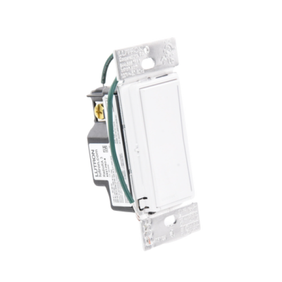 (RadioRa3) Atenuador  táctil SUNNATA Dimmer PRO color blanco mate para linea Radio Ra3, el cable neutro es opcional 250W LED / CFL