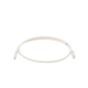Cable de parcheo UTP Categoría 6, con plug modular en cada extremo - 1 m. - Blanco mate