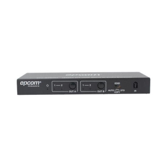 Matricial HDMI | 2x2 | 4K2K@60Hz | HDR | YCbCr 4:4:4 | EDID Auto | Extractor de Audio | Salida de audio análoga y digitalizados | HDCP 2.2 | 18 Gbps