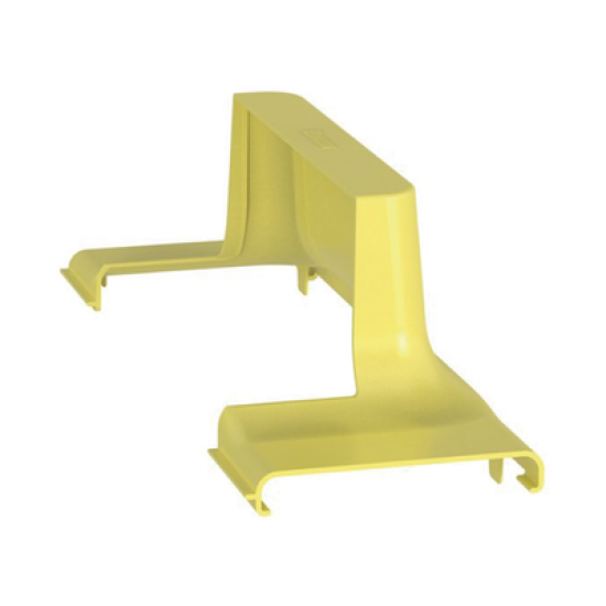 Tapa de Bajada Vertical FRSPJ4X4LYL, Para Canaleta FiberRunner® 4X4, Color Amarillo