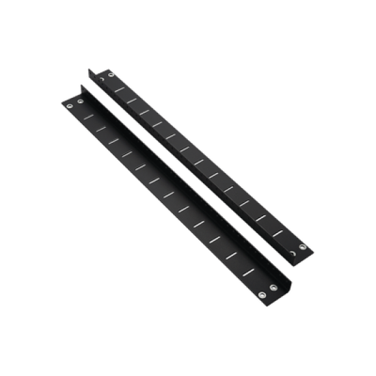 Kit de Rieles Posteriores para Gabinetes PanZone de Panduit, de 12 UR, Color Negro