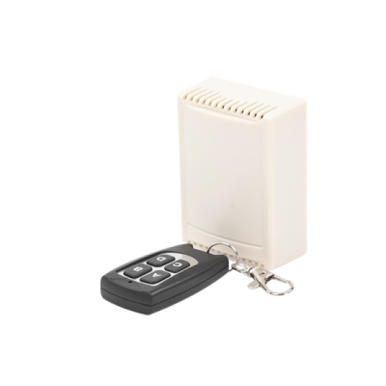 Receptor con Control Remoto de 4 Canales / Soporta 40 Transmisores 