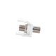 Módulo Acoplador Coaxial Tipo F, Keystone, de 75 Ohms, 3.0 GHz, Color Blanco