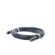 Cable HDMI de 15 Metros por Fibra Óptica 4K@60Hz | Fibra de 4 núcleos + Cobre estañado de 7 núcleos | Compatible con HDMI 2.0 | Alta velocidad 18 Gbps | 3D | HDR | Carcasa de  Zinc | Premium | 2 Años de Garantía.