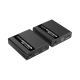 Kit extensor KVM (HDMI y USB) | 40m 4k@30Hz 40m | 1080P@60Hz | Cat 6, 6a y 7 | CERO LATENCIA | HDR | Salida Loop | Uso 24/7 | Salida de audio de 3.5mm | Transmite el Video y Controla tu DVR vía USB a distancia.